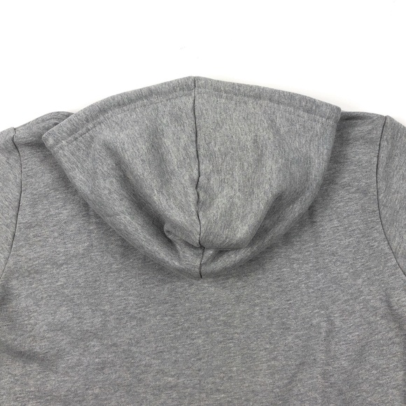 Adidas Trefoil Gray Pullover Hoodie Sweatshirt - Picture 13 of 13